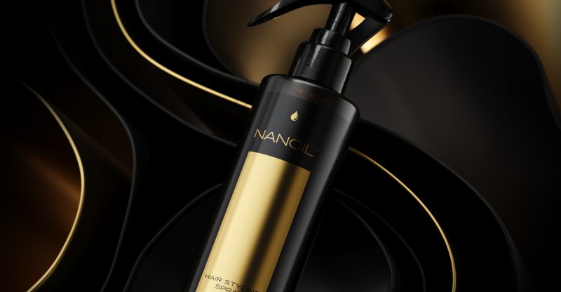 Nanoil sprej pro efektivnější styling vlasů