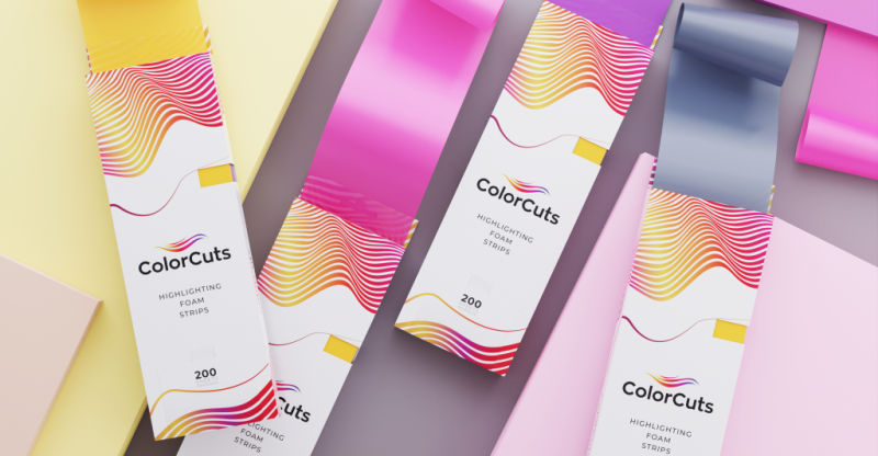 pěnové proužky od ColorCuts